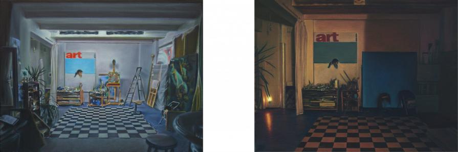 night & day (diptych)