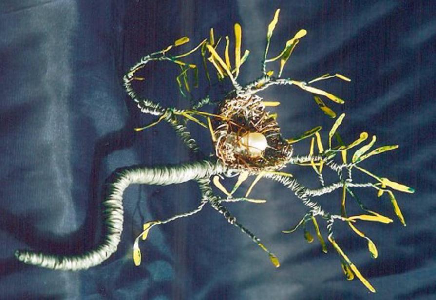 BIRD NEST  No.1 - Wire Sculpture