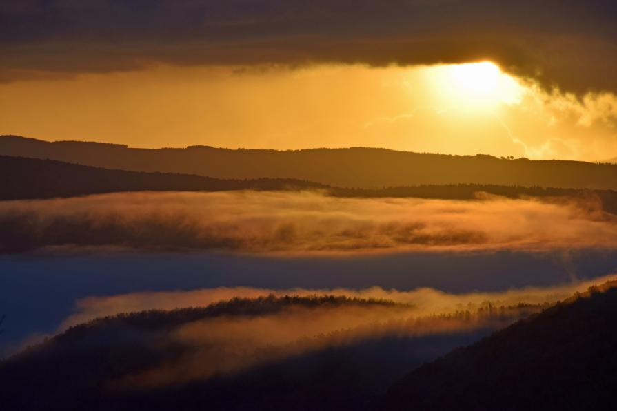 Sunrise in Maremma