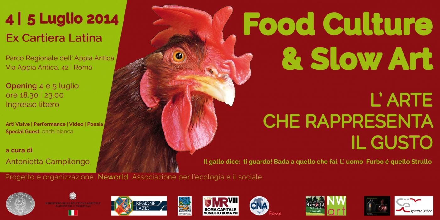 Food Culture e Slow Art | l'arte che rappresenta il gusto