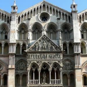 Italy. Emilia Romagna. Ferrara metaphysics