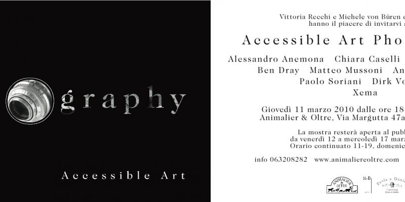 Accessible Art Photography