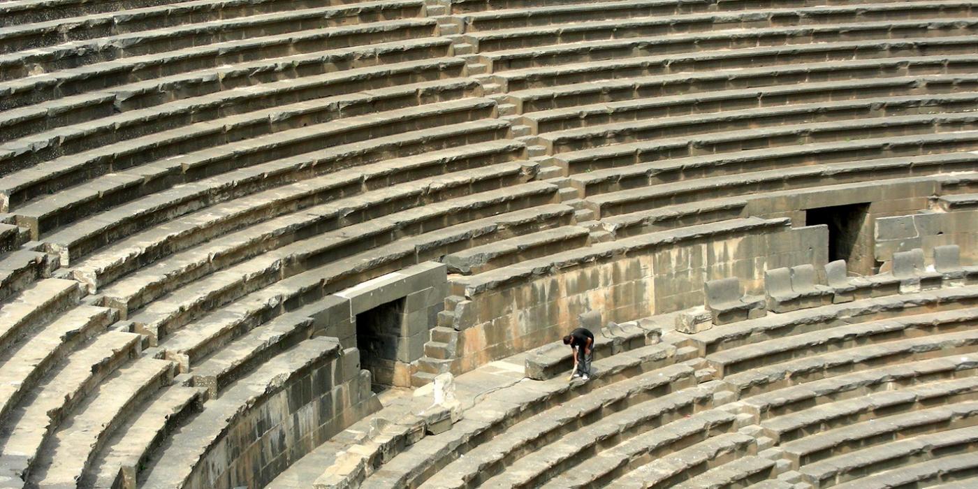 Syria. Men and stories of stone