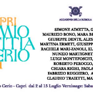 IV PREMIO LAETITIA CERIO A CAPRI