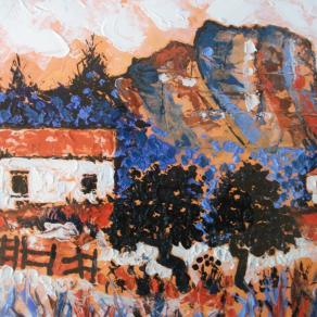 Farm at Anaxos No.3 (detail)