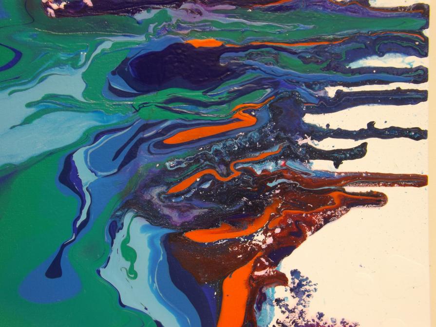 Psychedelic Shoreline - Close Up 3