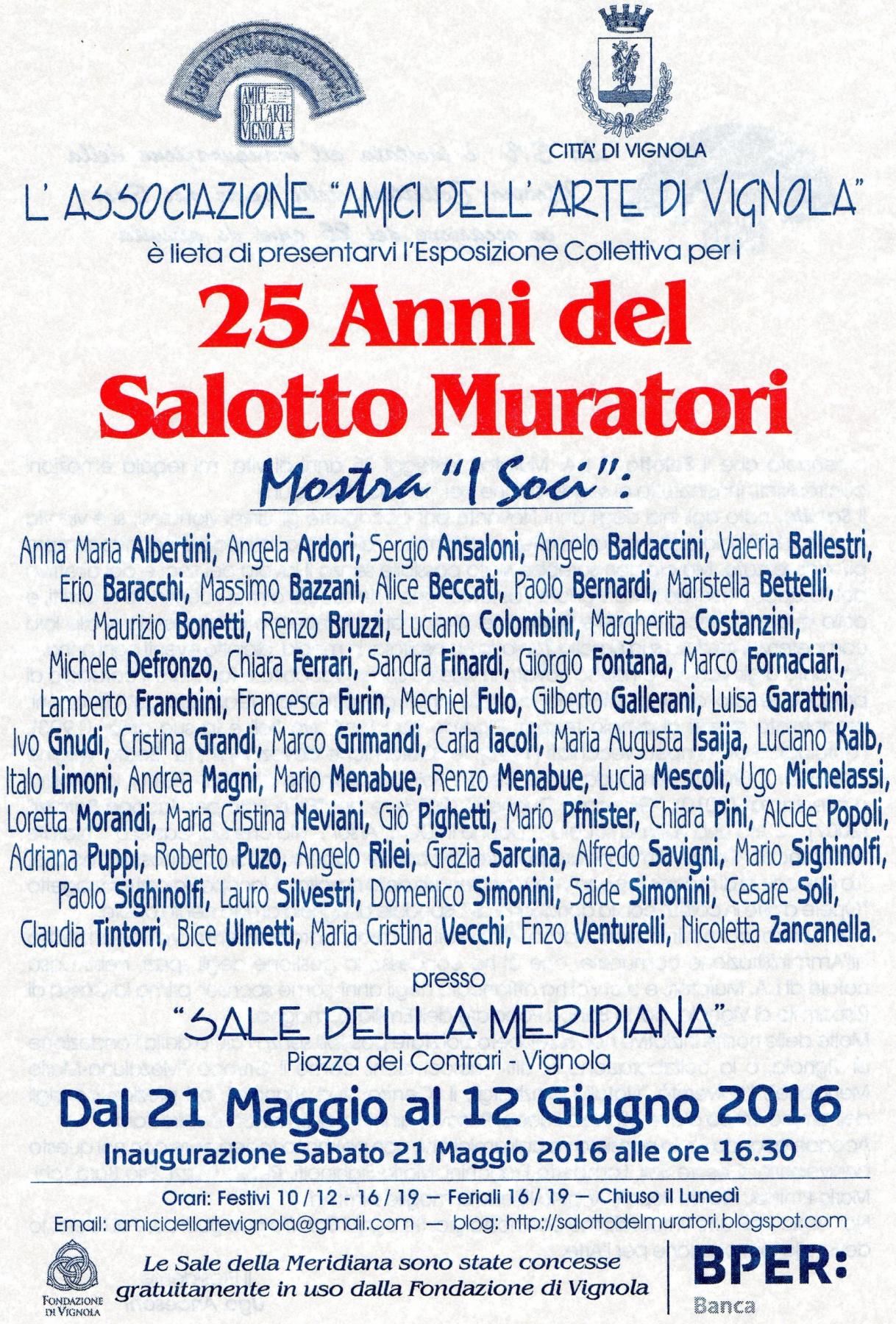 25 anni del Salotto Muratori