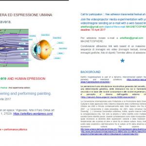 Magnetosphere and human expression