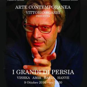 I GRANDI DI PERSIA (9 - 20 ottobre 2016, Fondazione Mazzullo, Palazzo Duchi Santo Stefano,Taormina).