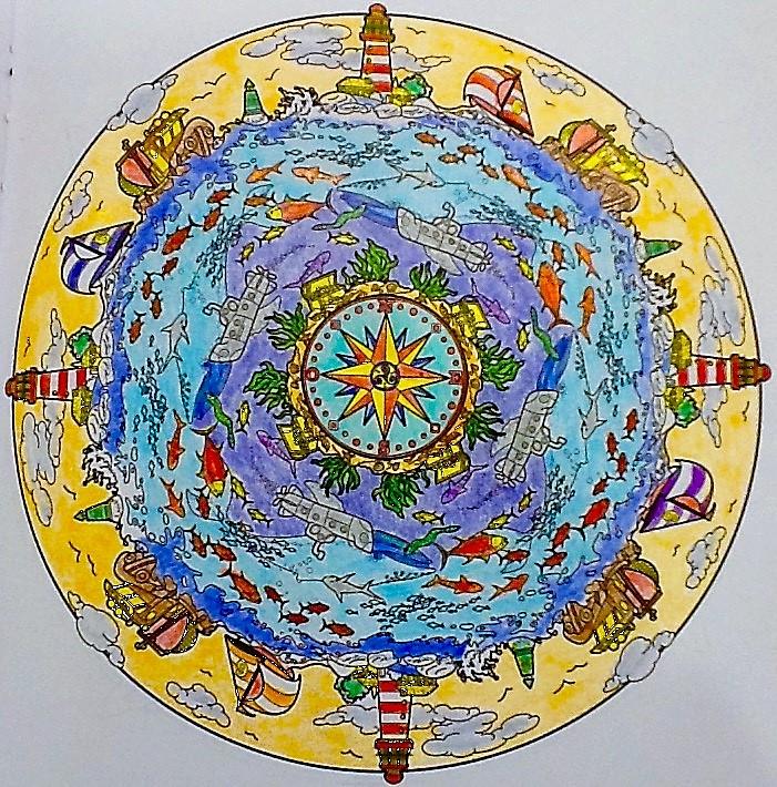 . . .  Quando coloro un Mandala ...!!!! <3 