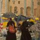 Work on a street in Leptis Magna