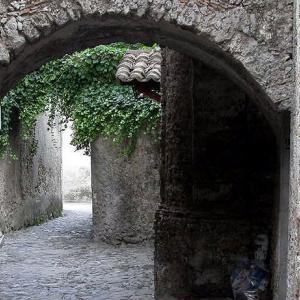 Italy. Calabria. Gerace history of stones (1)