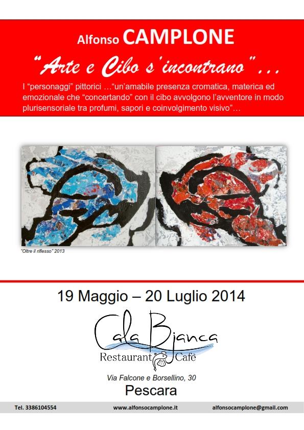  “Cibo & Arte”al ristorante Cala Bjanca