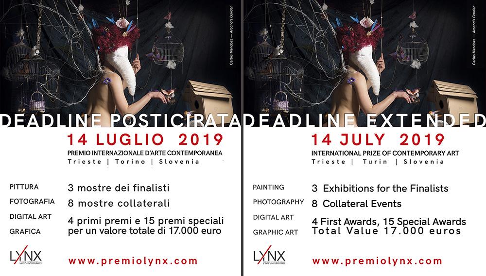 Ultimi giorni per iscriverti al Premio LYNX 2019