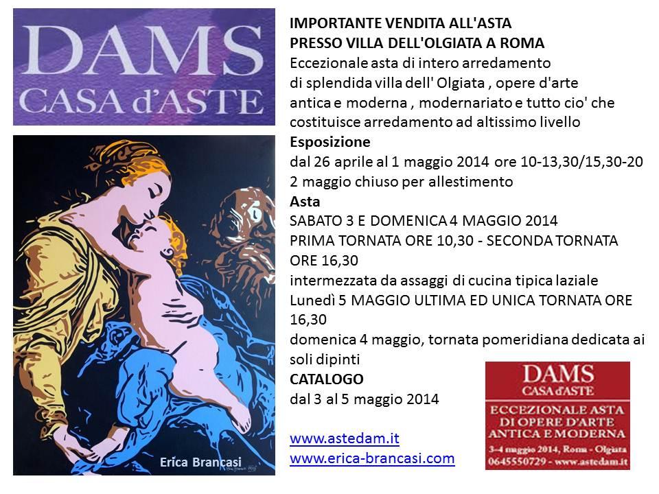 DAMS casa d'aste : expo e asta