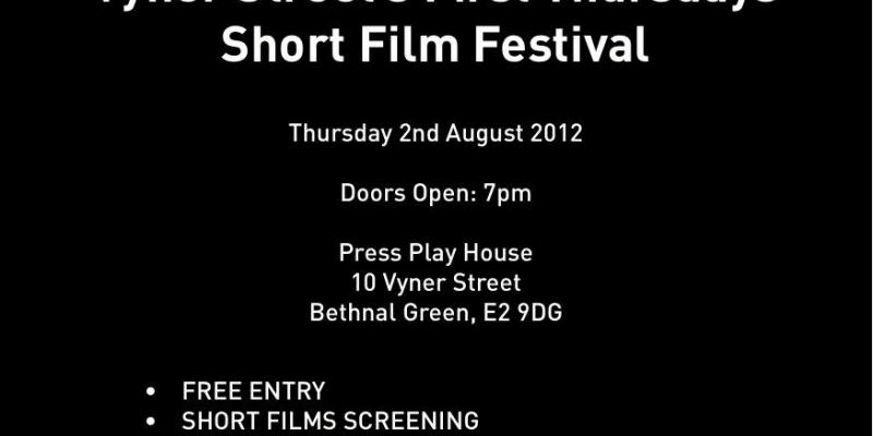 Vyner Streets First Thursday Short Film Festival