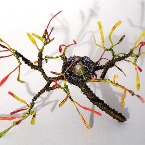 BIRD NEST  No.8 - Wire Sculpture 