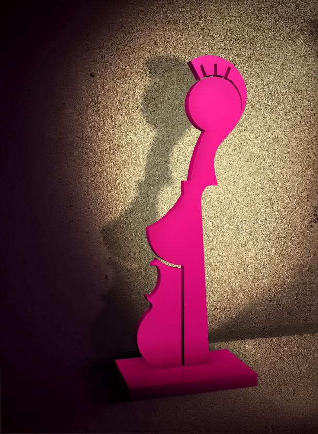 Sculpture "S.Titolo Pink