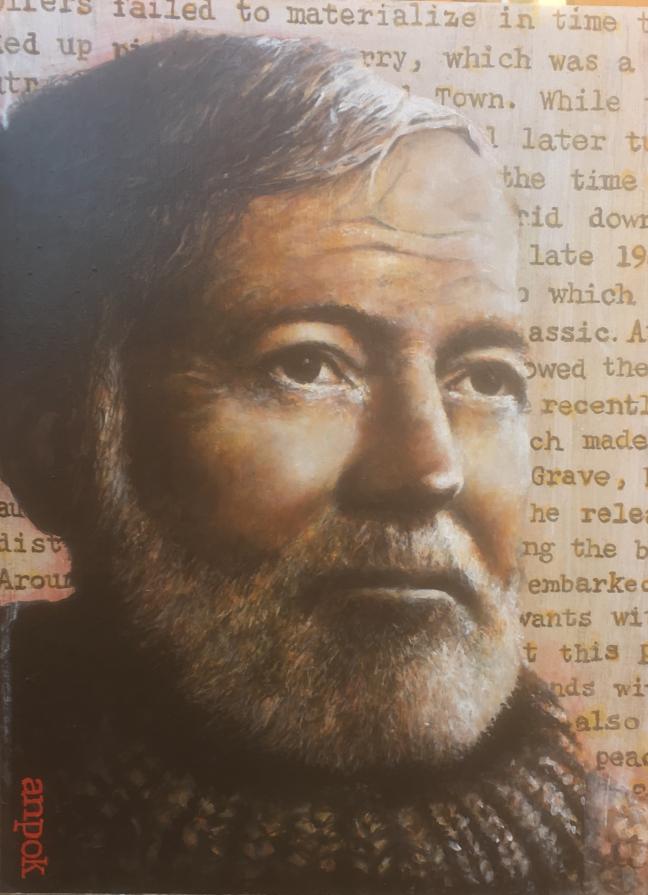 " there is no friend as loyal as a book " omaggio ad ERNEST HEMINGWAY 