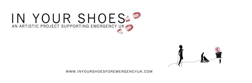 COMUNICATO STAMPA-IN YOUR SHOES per Emergency UK®