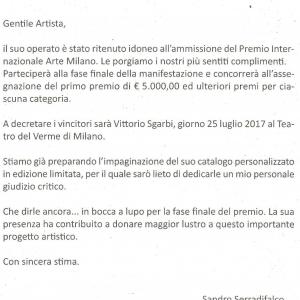 PREMIO INTERNAZIONALE ARTE MILANO