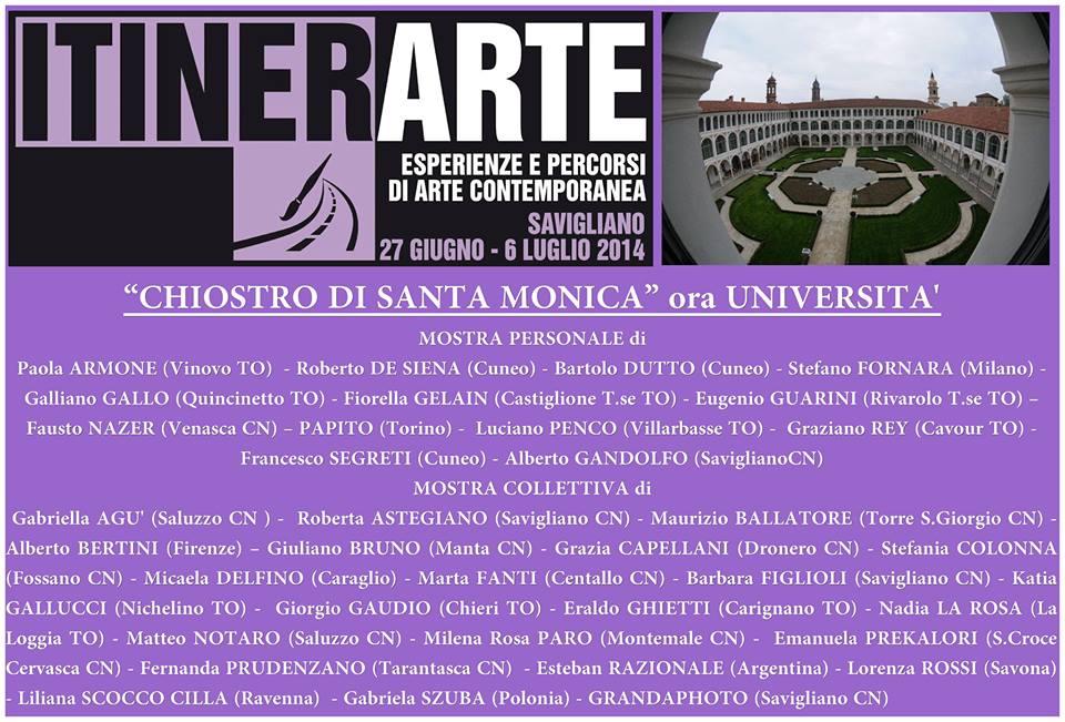 ITINERARTE - SAVIGLIANO 