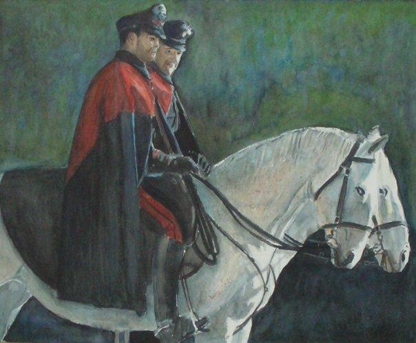 carabinieri a cavallo