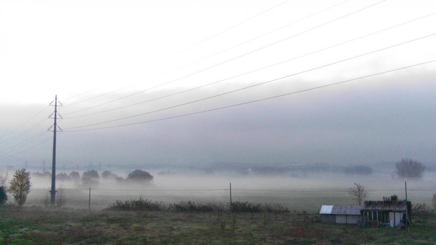 la capanna nella nebbia