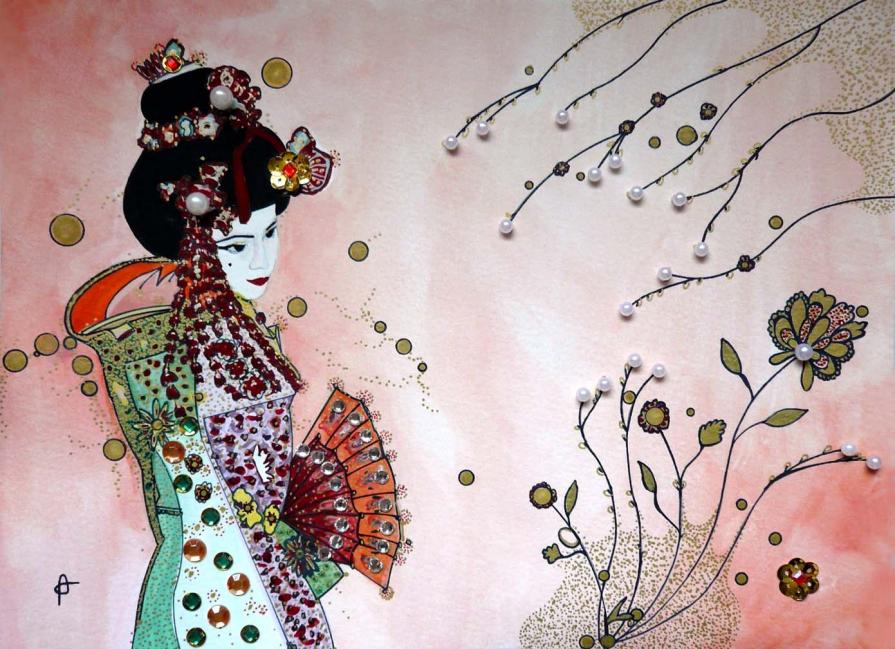 Geisha Illustration