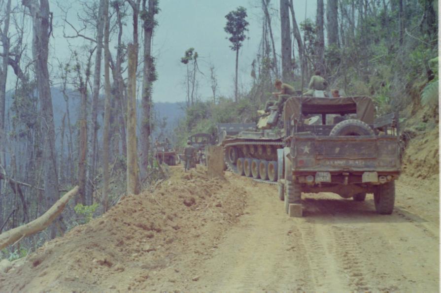 Highway #9 Vietnam 1969