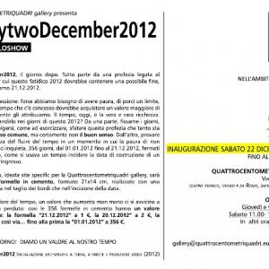 twentytwoDecember2012