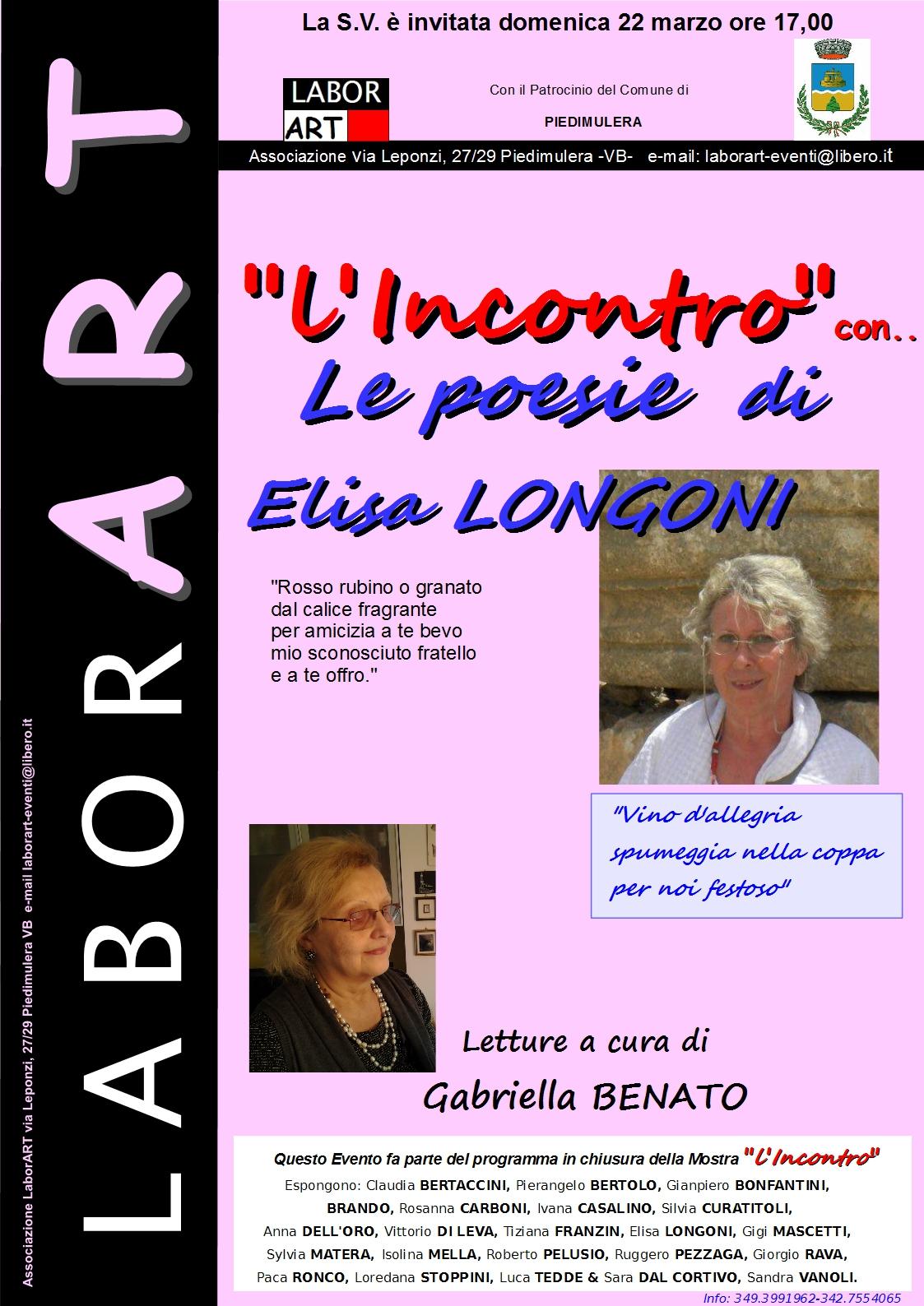 THE POEMS OF ELISA LONGONI