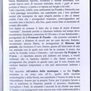 Novel publication "ALSO GIGLI DI MARE SPEAK OF LOVE"