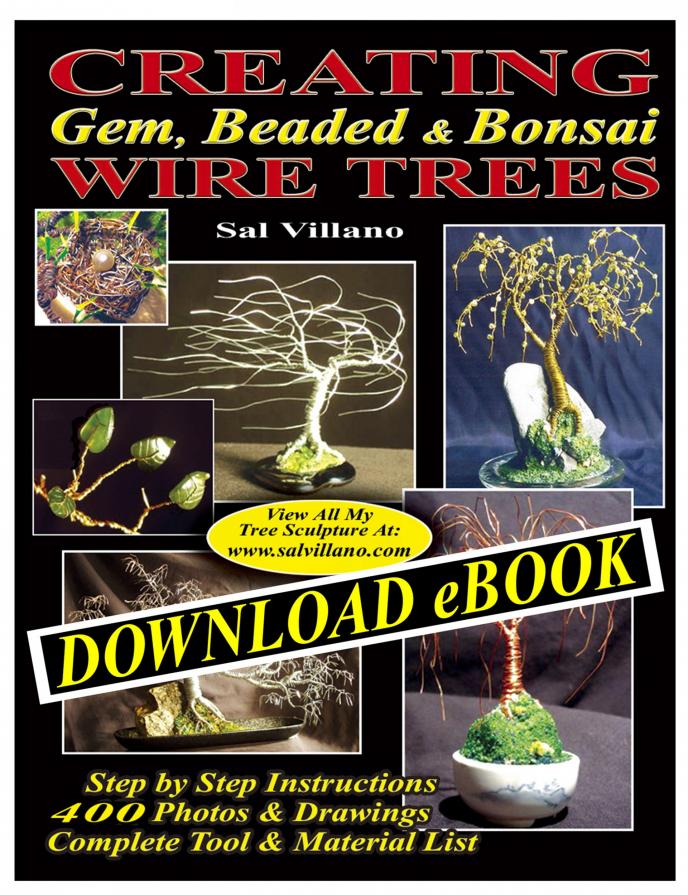 CREATING Gem, Beaded, & Bonsai WIRE TREES