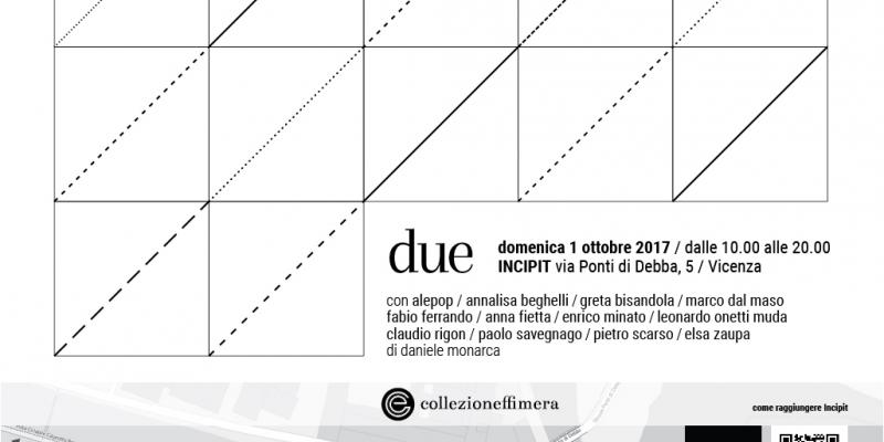 Due_una collezione effimera