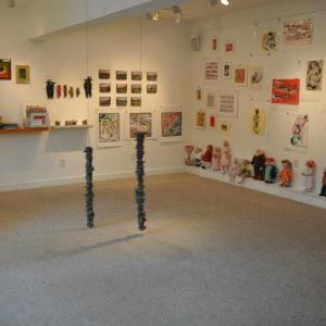 Artist Carla Strozzieri participates in The Forge Holiday Show 