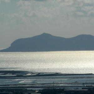 Italy. Sicily, Trapani blue salt