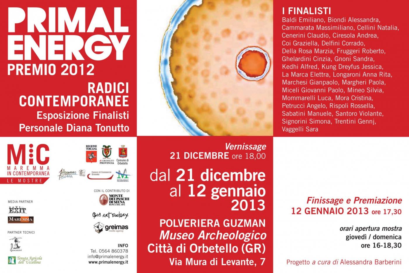 Exibition Primal Energy Art Prize 2012