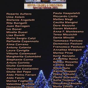 Mostra collettiva internazionale d'arte contemporanea "Joyful colors 4 christmas" 