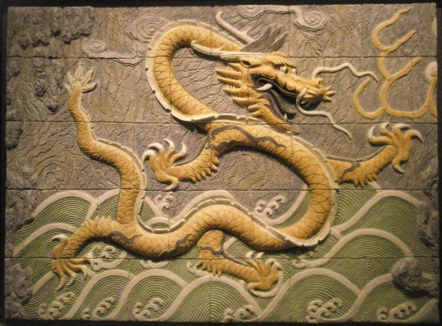 Chinese dragon. 