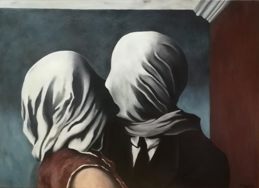 Gli amanti - Omaggio a René Magritte