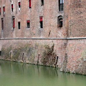 Italy. Emilia Romagna. Ferrara metaphysics