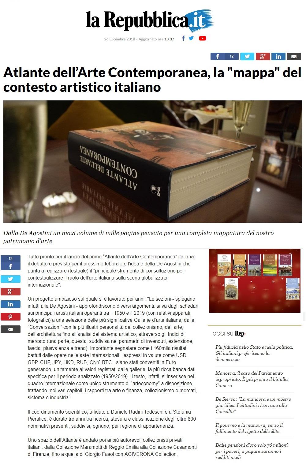 Atlante dell'arte de Agostini