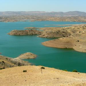 Morocco, red clay, ocher, yellow