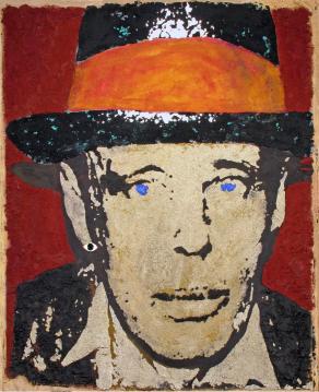 Effigie speculare di Joseph Beuys -Lo sciamano-, l’arte come scienza della libertà