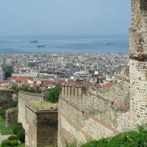 Greece. Thessaloniki. On the Egnatia road yet everything flows from thousands