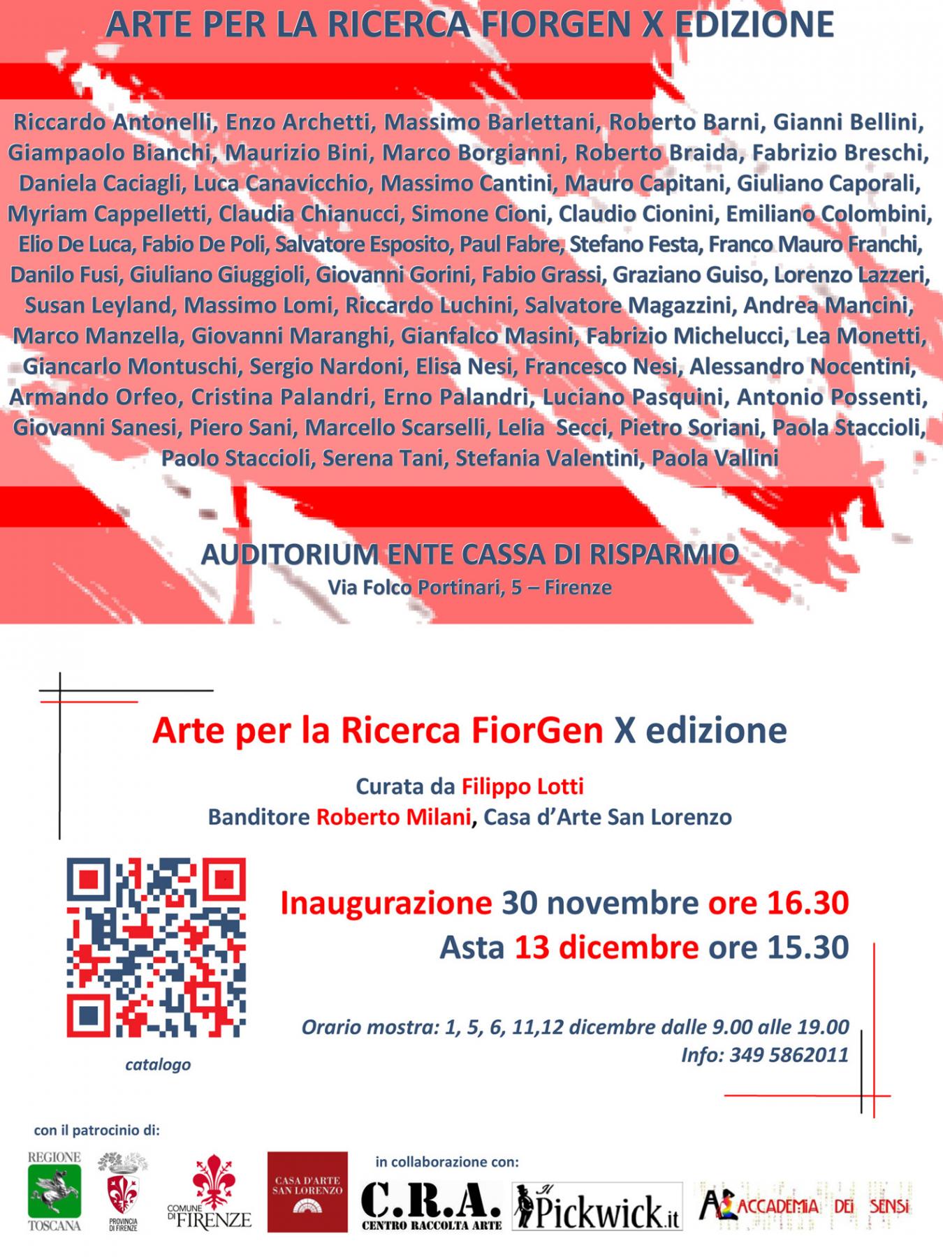 Arte per la Ricerca FiorGen