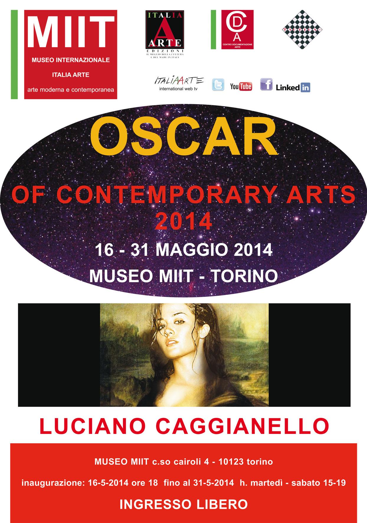 OSCAR OF CONTEMPORARY ARTS 2014