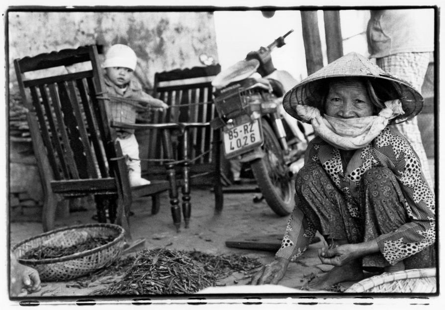 woman at work in vietnam