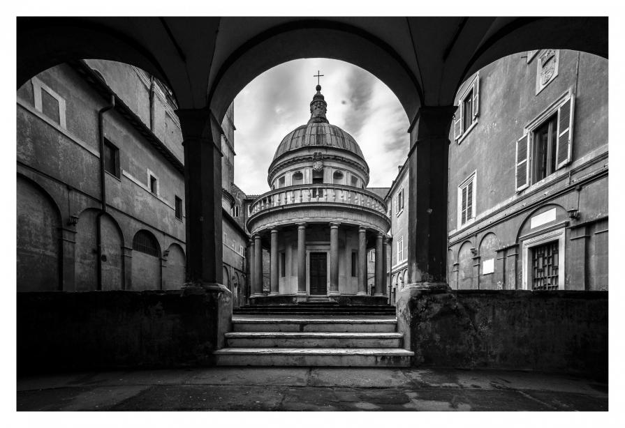 Tempietto di Bramante, S.Pietro in Montorio, Roma